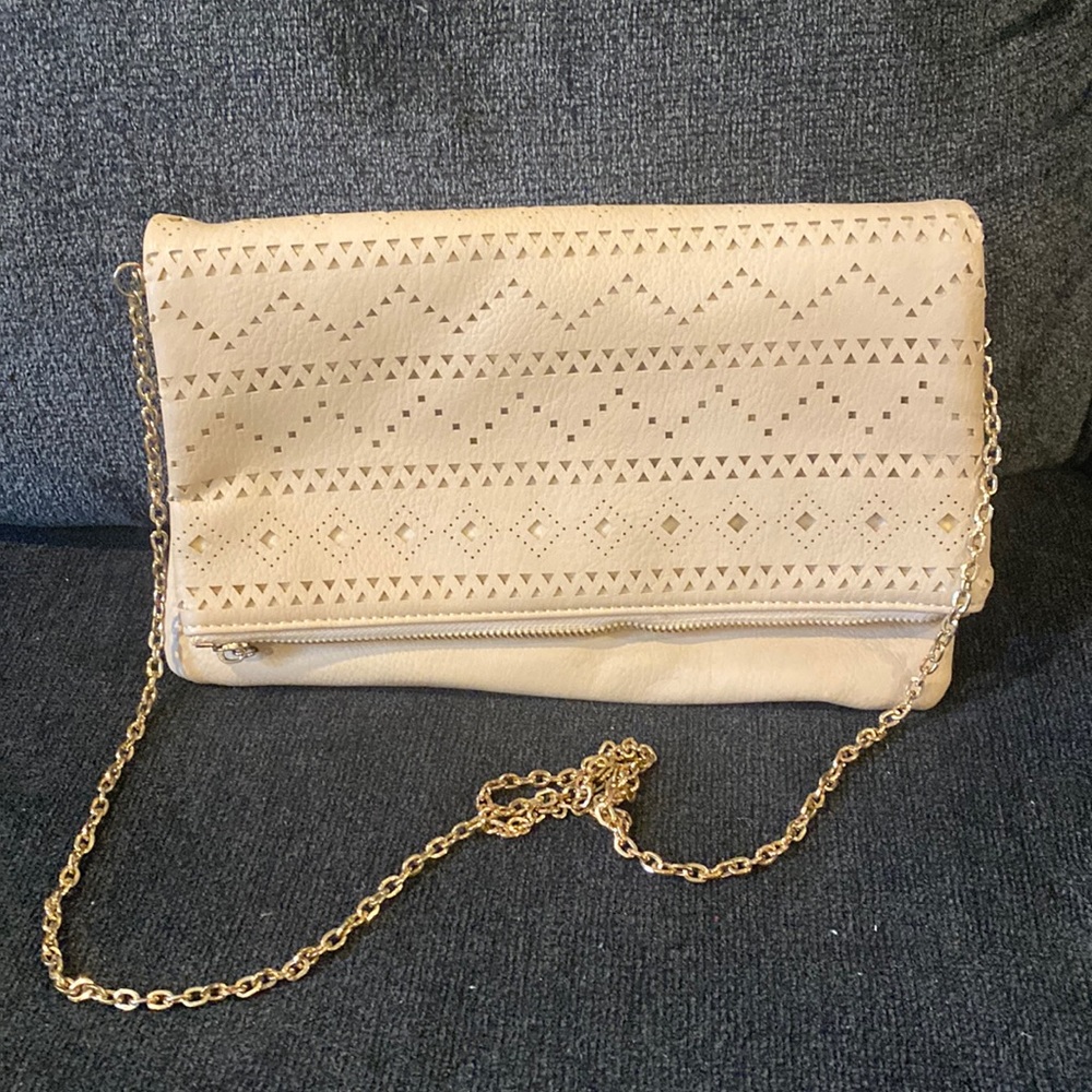 Tan crossbody bag